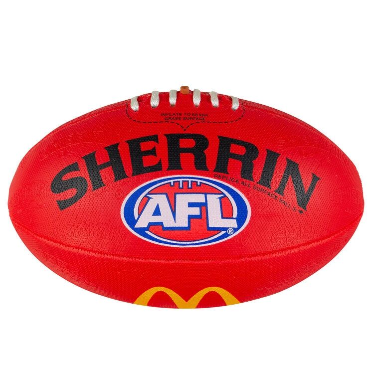 Sherrin AFL Replica All Surface Football Size 5 Red