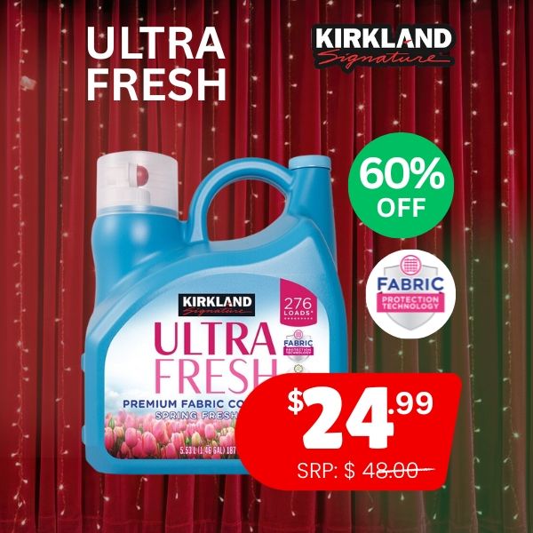 Kirkland Signature Fabric Softener Fresh 5.5L