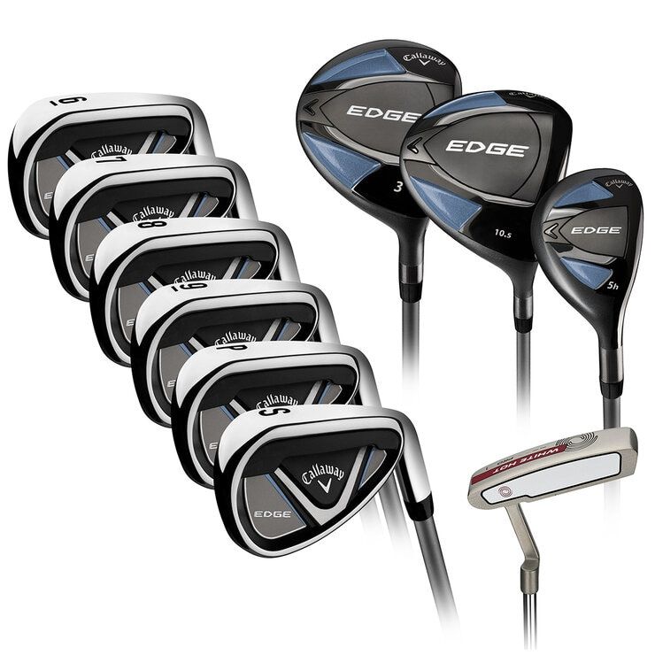 Callaway Edge Graphite Men’s 10-piece Right Handed Regular Flex Golf Club Set