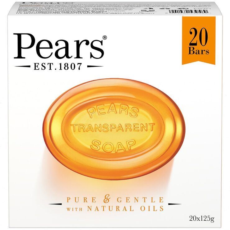 Pears Amber Transparent Soap 20 x 125g