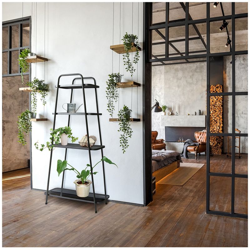 Takasho 4 Tier Modern Plant Stand