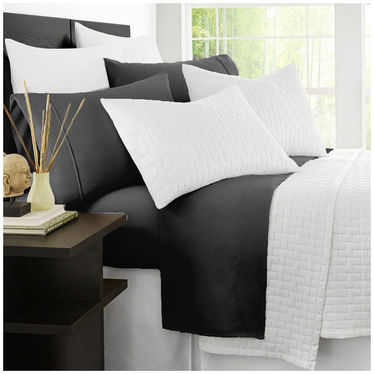 Kingtex 2000 Thread Count Bamboo Cooling Sheet Set