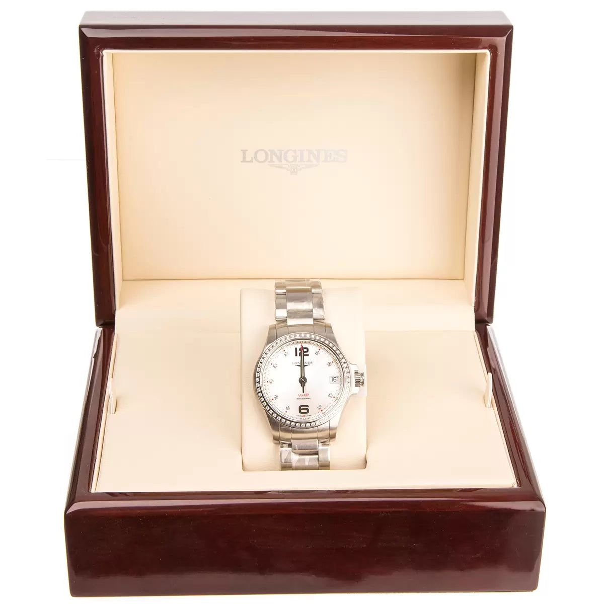 Longines Conquest Quartz Stainless Steel Women&#39;s Watch L33160876
