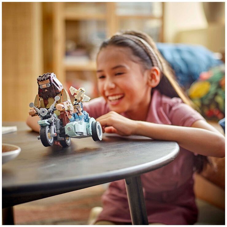 LEGO Harry Potter Hagrid &amp; Harry’s Motorcycle Ride, Magical Toy 76443