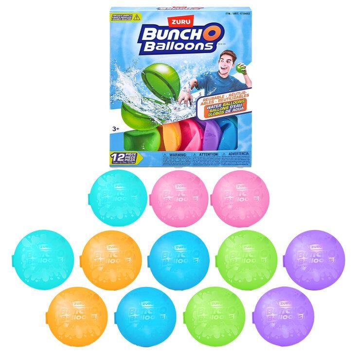 Zuru Bunch O Balloons Reusable Water Balloons 12 Pack