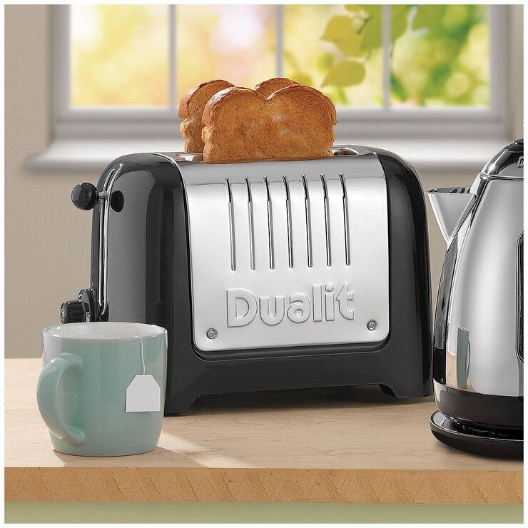 Dualit 2 Slot Lite Toaster DU26208 Black Dualit 2 Slot Lite Toaster DU26208 Black