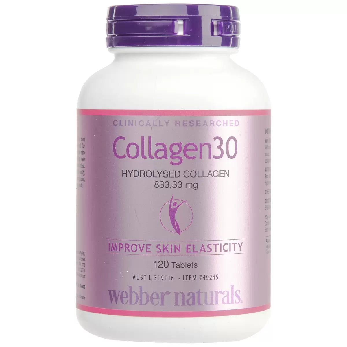 Webber Naturals Collagen30 120 Tablets Webber Naturals Collagen30 120 Tablets