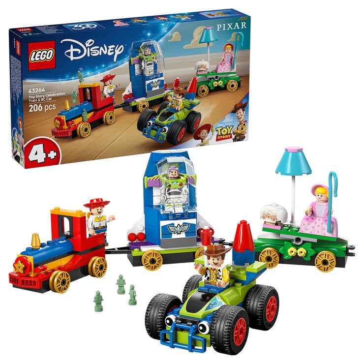 LEGO Disney Toy Story Celebration Train And RC Car 43264