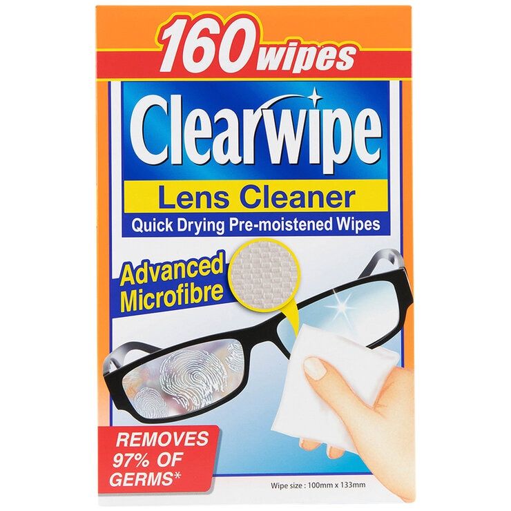 Clearwipe Lens Cleaner 160 PackClearwipe Lens Cleaner 160 Pack Clearwipe Lens Cleaner 160 PackClearwipe Lens Cleaner 160 Pack