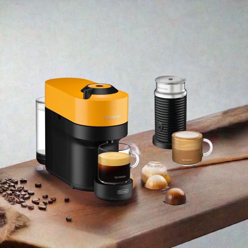 Nespresso De&#39;Longhi Vertuo POP Coffee Machine Bundle ENV90