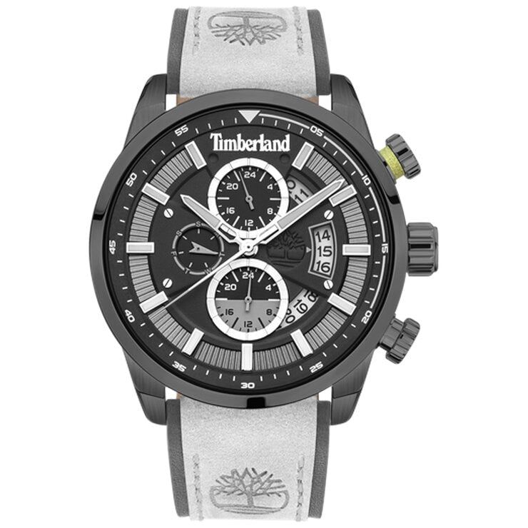 Timberland Men&#39;s Callahan Black Dial Chronograph Watch TDWGF2102601
