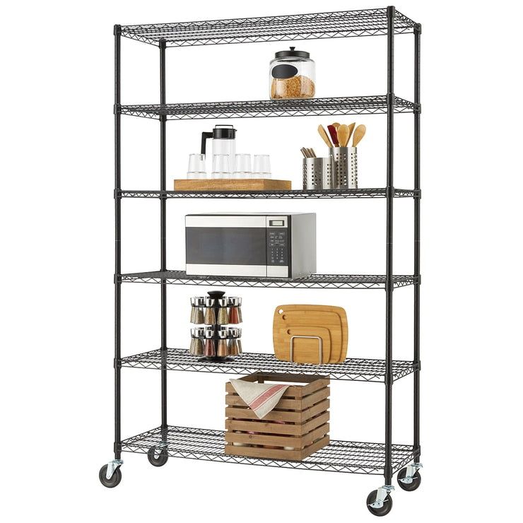 Trinity 6 Tier NSF Shelving Rack