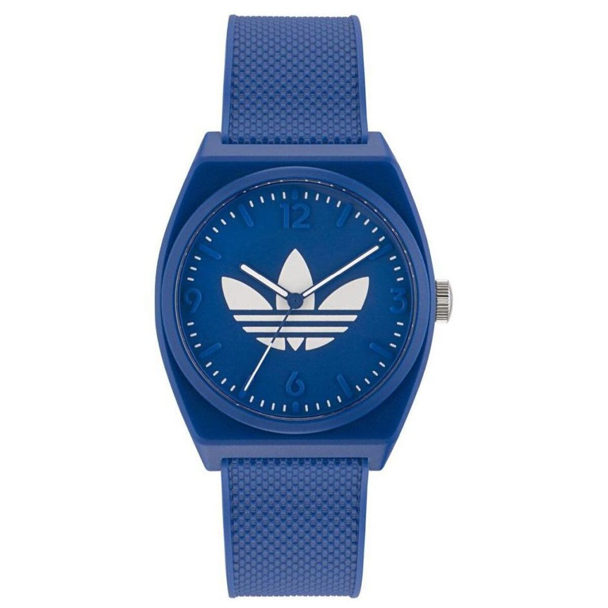 Adidas Originals Project Two Blue Dial Strap Watch AOST23049