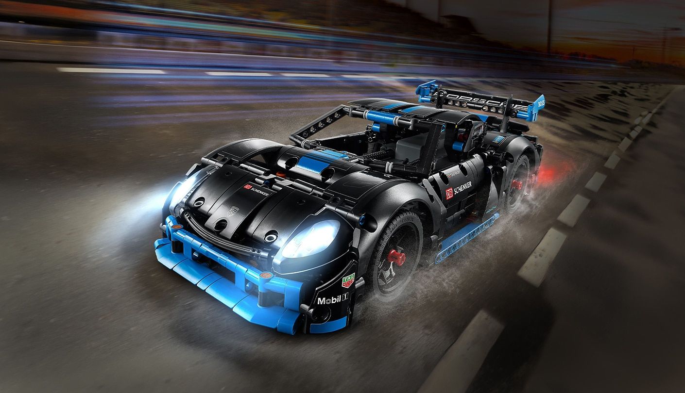 LEGO Technic Porsche GT4 e-Performance Race Car Toy 42176
