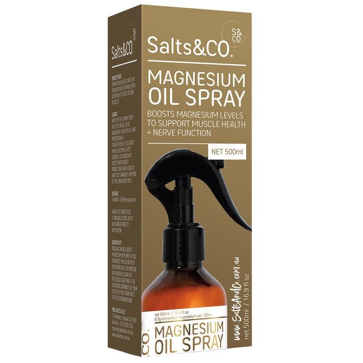 Salts &amp; Co. Magnesium Oil Spray 500ml