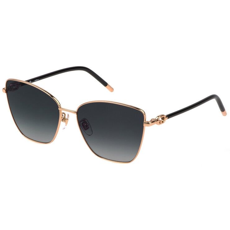Furla SFU692 Shiny Rose Gold Women&#39;s Sunglasses