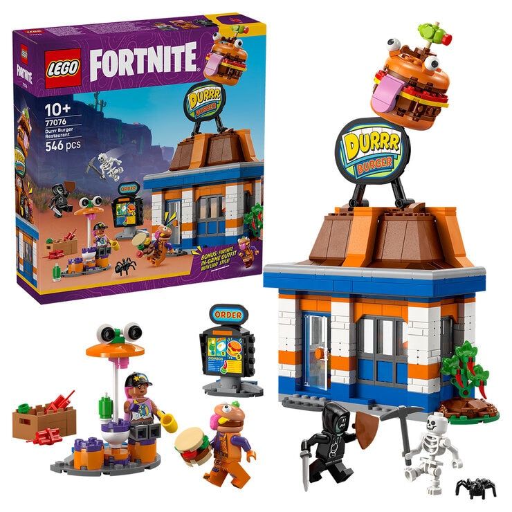 LEGO Fortnite Durrr Burger Restaurant 77076