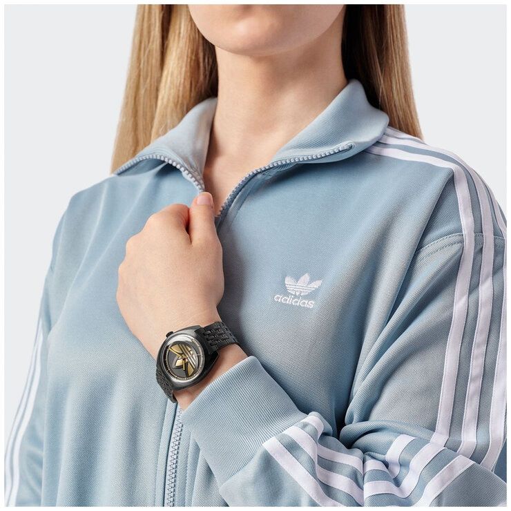 Adidas Originals Edition One Black Tone Stainless Steel Watch AOFH23511