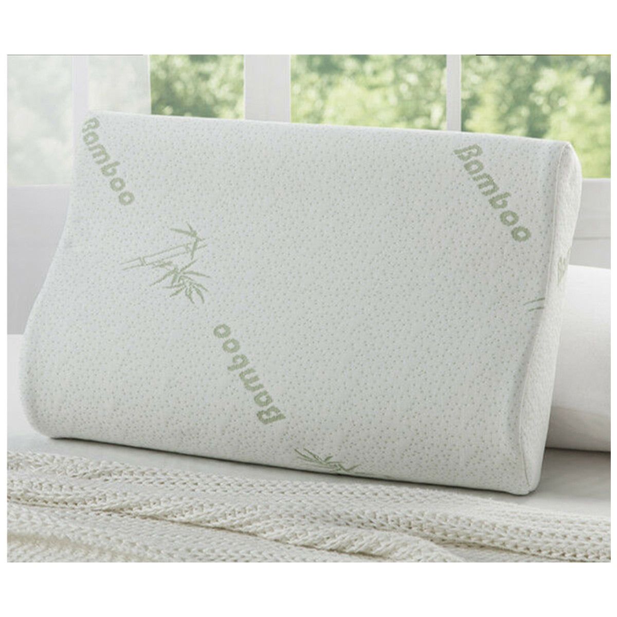 Ramesses Bamboo Memory Foam Standard Pillow