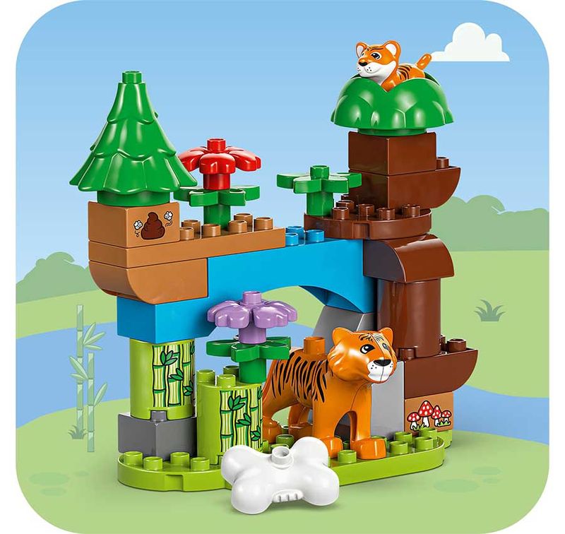 LEGO DUPLO Town 3 In 1 Wild Animal Families 10446
