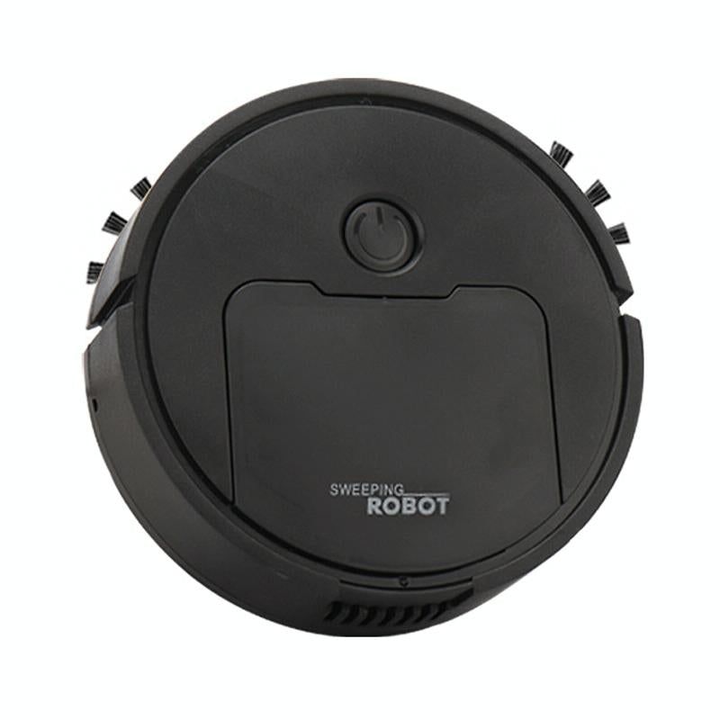 Intelligent 3-in-1 Mini Sweeping Robot Vacuum - Black