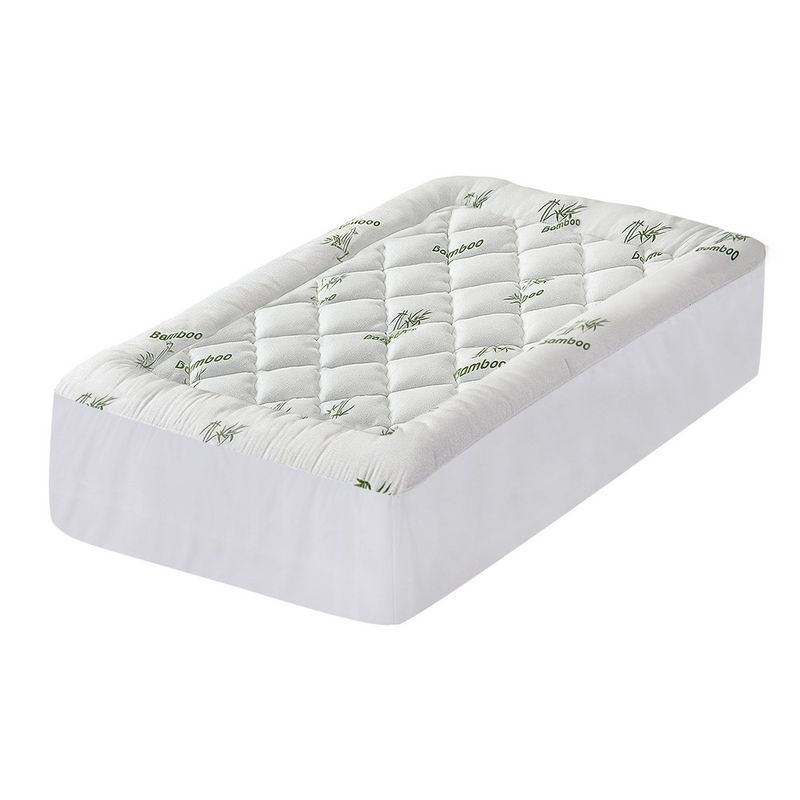 Giselle Mattress Topper 5cm Pillowtop toppers Bamboo King Single