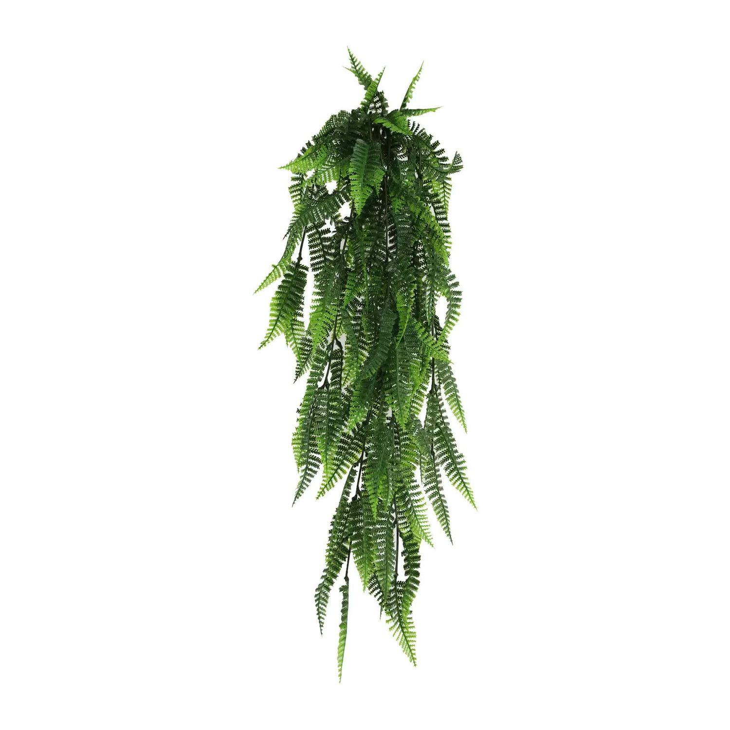 Artificial Hanging Fern Garland Bush UV Resistant and Fire Rated 18cm x 76cm