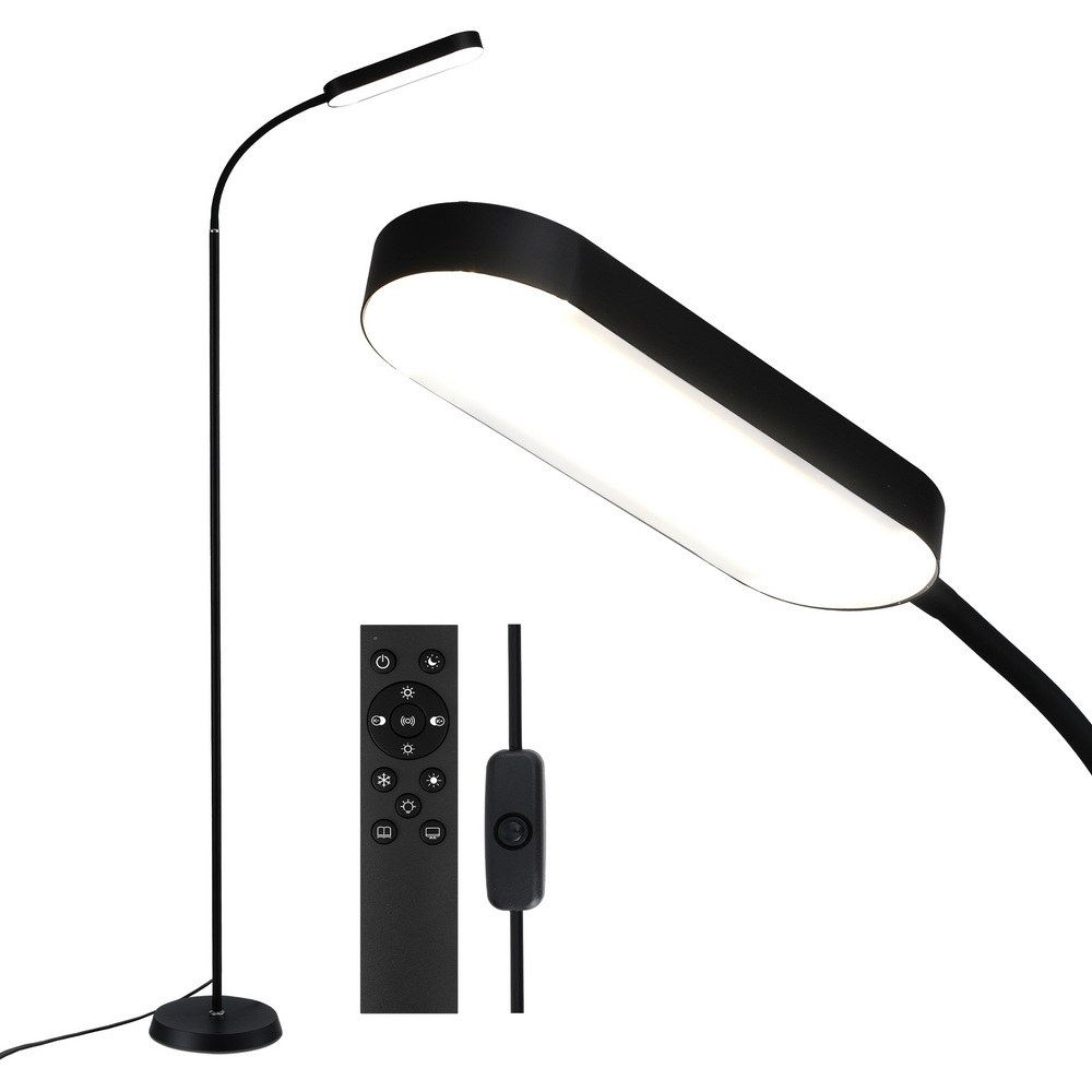 Artiss LED Floor Lamp with Remote Control &amp; 4 Color Temperature Reading Living Room Bedroom Office