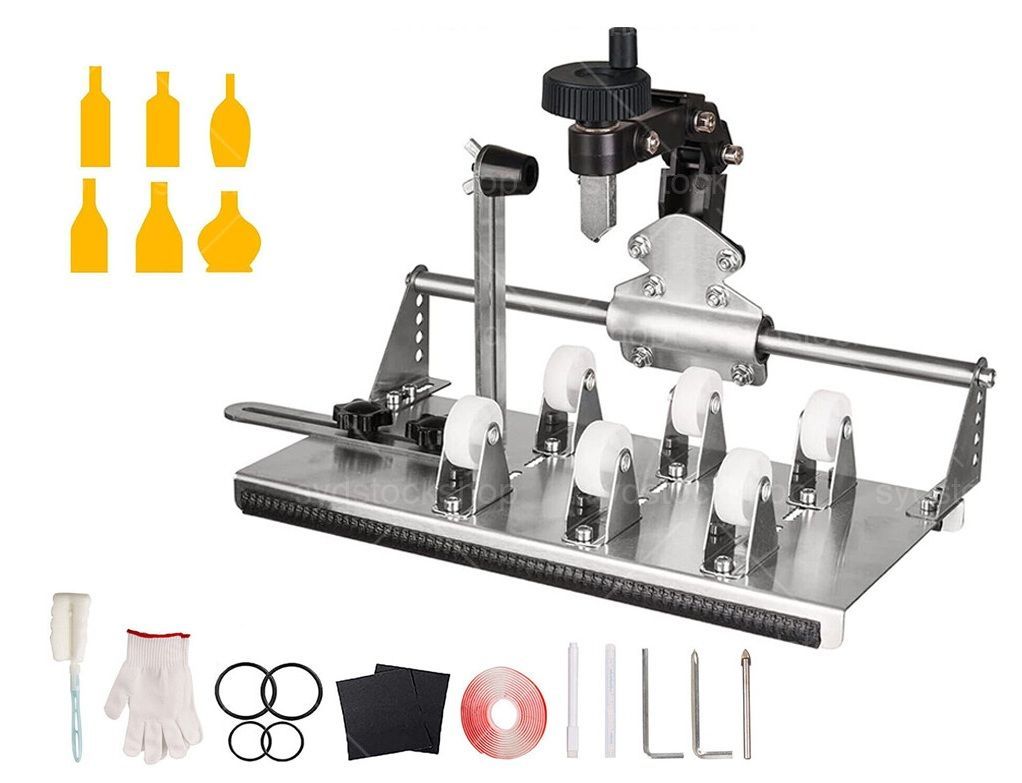 Stainless Steel Glass Bottle Cutter DIY Tool Kit AU