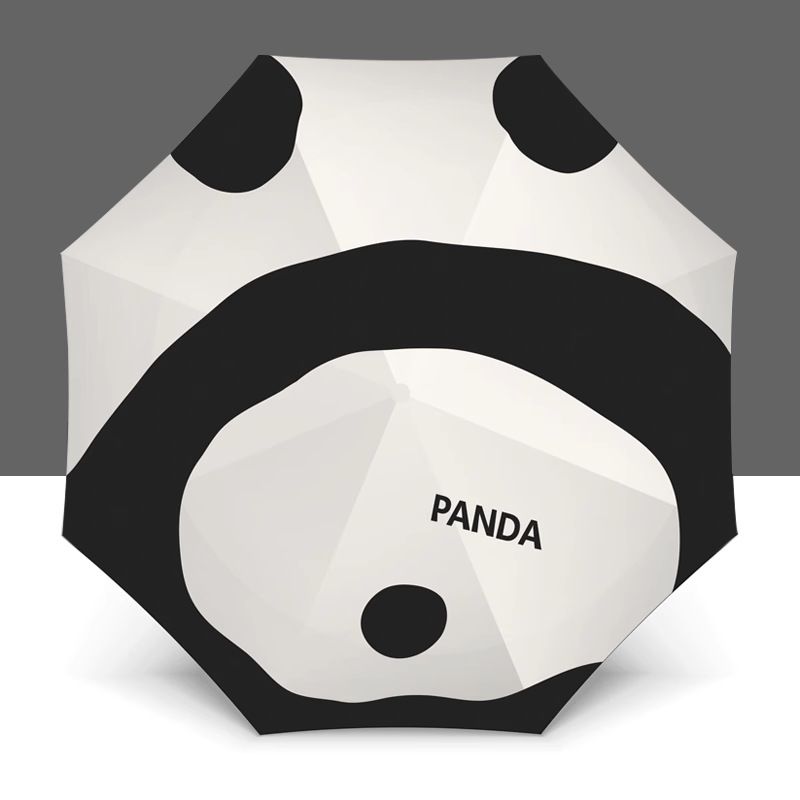 Panda Back Cute Cartoon Umbrella - Sun/Rain Umbrella