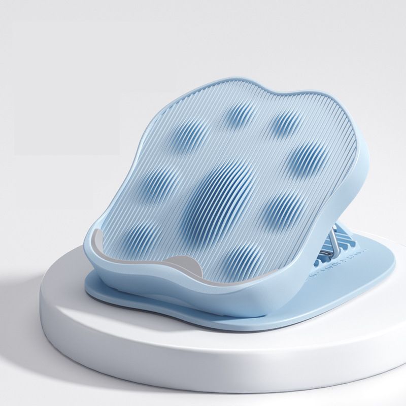 Blue Leg and Calf Stretching Board - Adjustable Yoga and Fitness Stretching Tool for Women