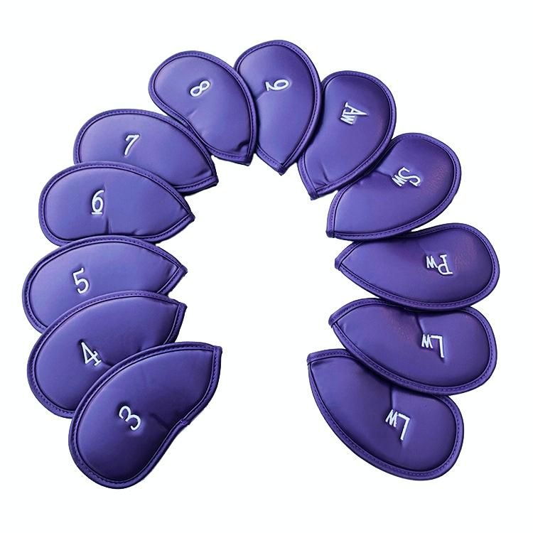 Versatile Golf Hat Cover with 12-in-1 Functionality - Purple Tabby