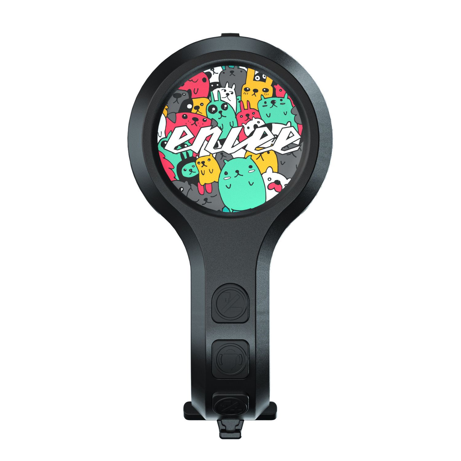 Cartoon Super Loud 2-Piece Bicycle Horn Set - Durable Alarm Bell for Mountain &amp; Road Bikes