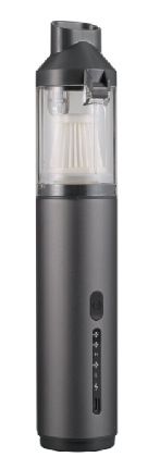 Portable Cordless Handheld Vacuum Cleaner - 16000Pa Suction, 3x2000mAh Battery, Multiple Attachments(black)