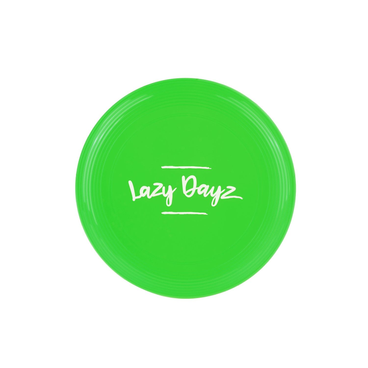 28cm Lazy Dayz Jumbo Neon Beach Frisbee - Green