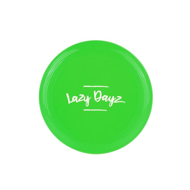 28cm Lazy Dayz Jumbo Neon Beach Frisbee - Green