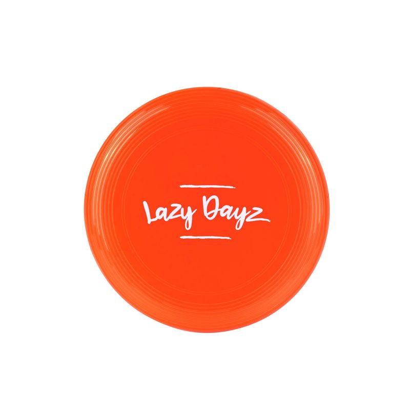 28cm Lazy Dayz Jumbo Neon Beach Frisbee - Red