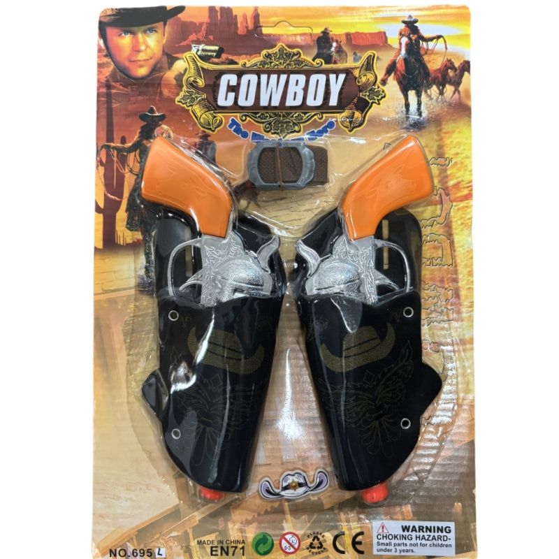 COWBOY GUN &amp; HOLSTER PLAY SET
