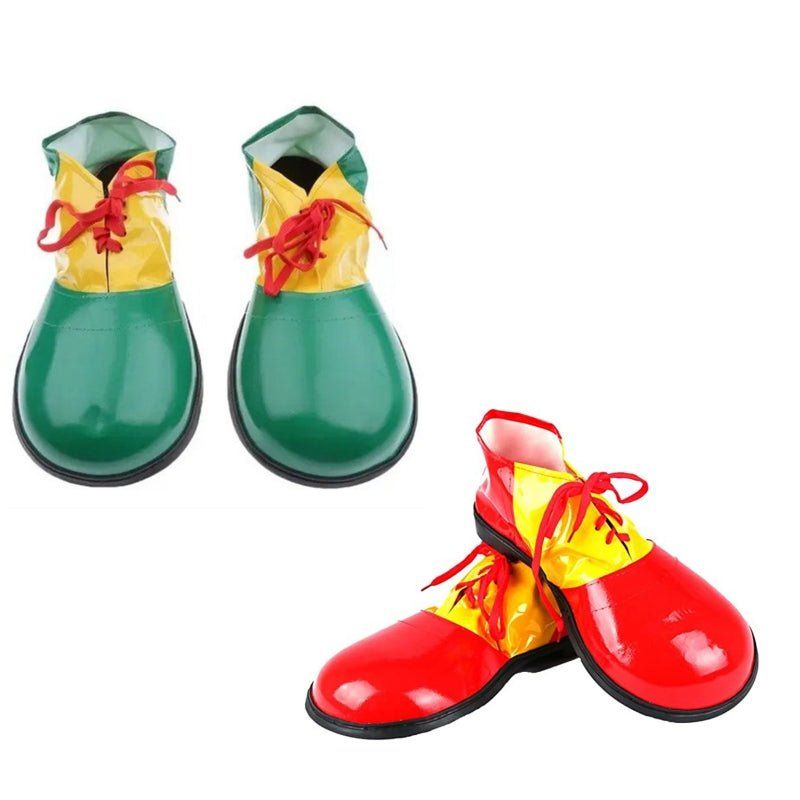 PARTY CLOWN SHOES - GREEN