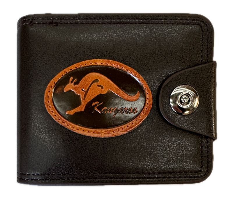 Souvenir Wallet Australia Classic Australian Kangaroo in Brown