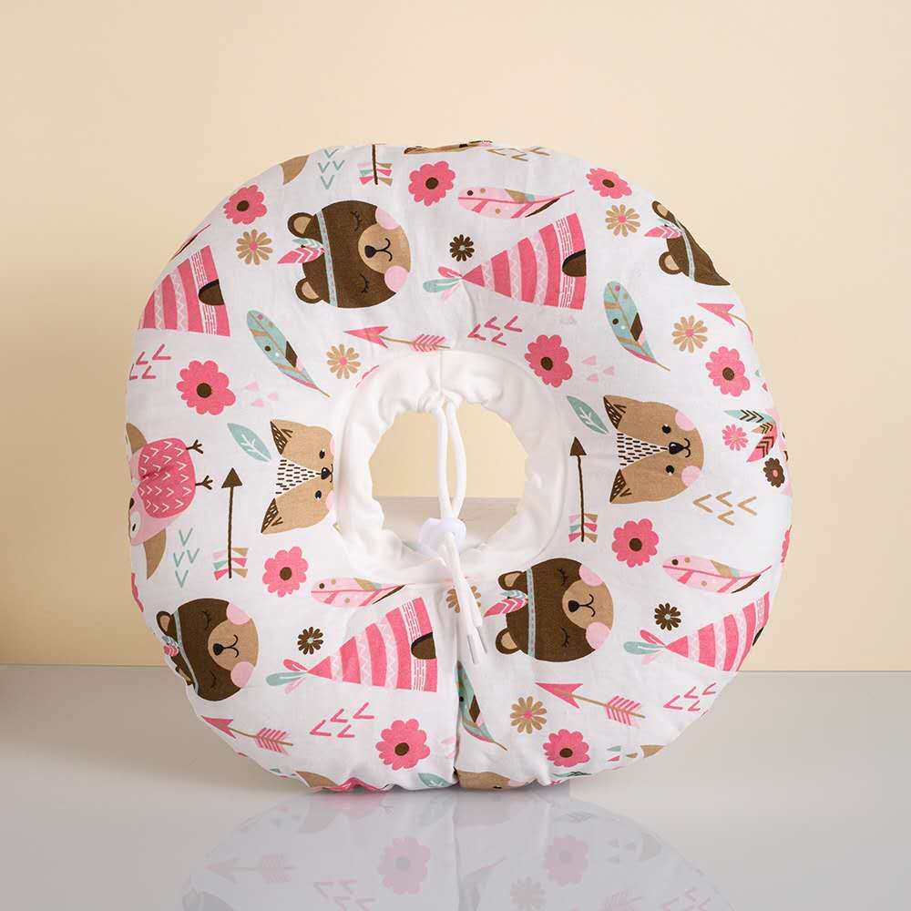 2 pcs Cupid's arrow pattern Pet Recovery Collar - Comfortable Anti-Lick Cone for Cats &amp; Dogs Size M