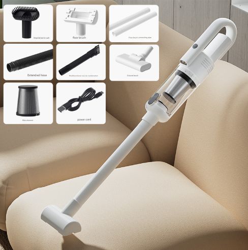 Long Version Versatile Cordless Stick &amp; Handheld Vacuum Cleaner - High Suction for Pet Hair, Multi-Surface Use, USB Rechargeable