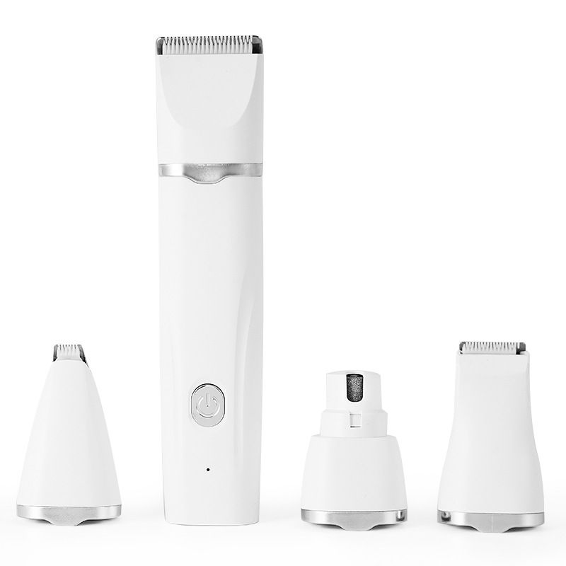 White T70 4-in-1 Pet Grooming Kit – Full Body, Detail, Paw Hair Trimmer &amp; Nail Grinder