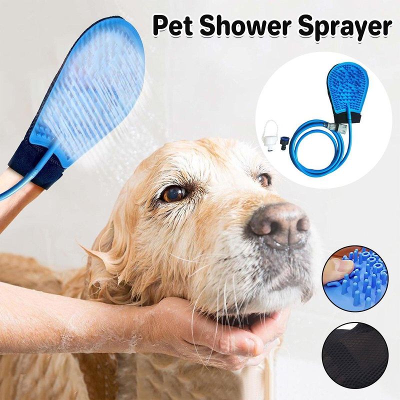 Dog Bath Brush Magic Scrub Brush Golden Retriever Teddy Shepherd Pet Grooming