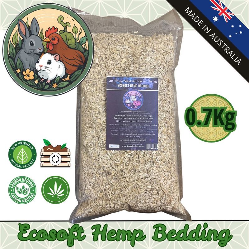 Ecosoft - Natural Hemp Bedding | 5L Âą0.7kg