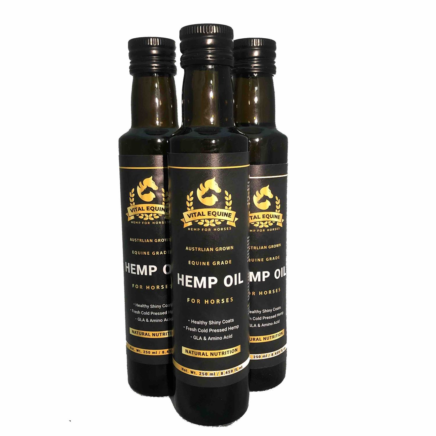 Premium Australian Equine Hemp Oil â Natural Nutritional Support for Horses