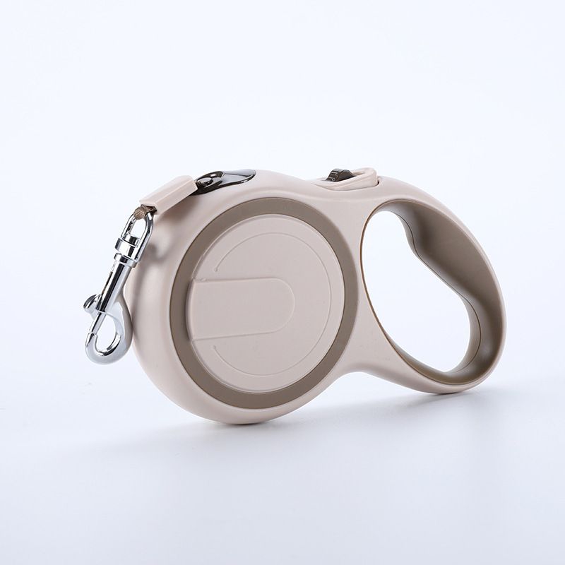 Coffee 5M Pet Leash Retractable - Tangle-Free, Extendable Pet Leash for Walking