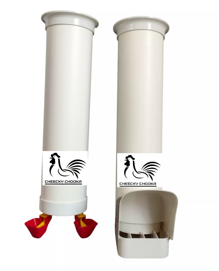Cheeky Chooka Poultry Feeder &amp; Waterer Set