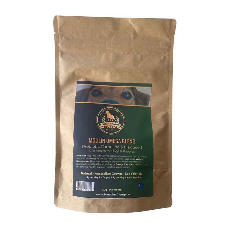 The Moulin for Dogs | Canine Prebiotic &amp; Omega Supplement For Gut Health 150g