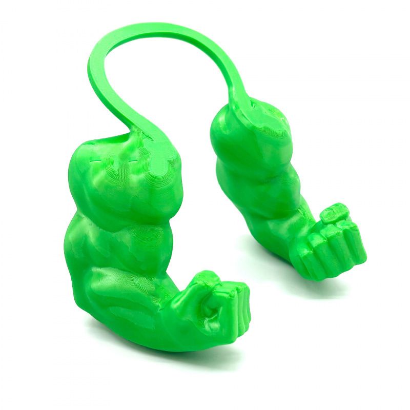 2pc Hilarious Muscle Arm Pet Costume Prop - Funny Novelty Arms for Cats &amp; Small Dogs(green)